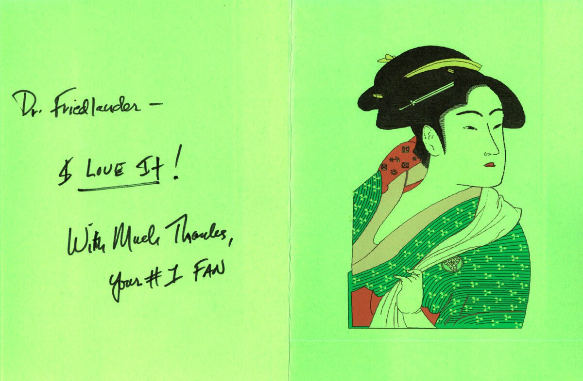 Hand written patient testimonial 23